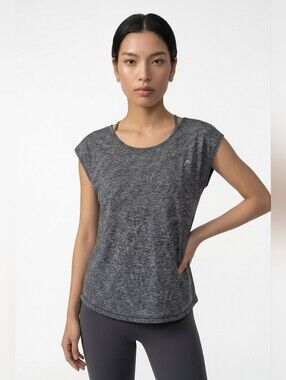 Head Gray Short Sleeve Women's Top